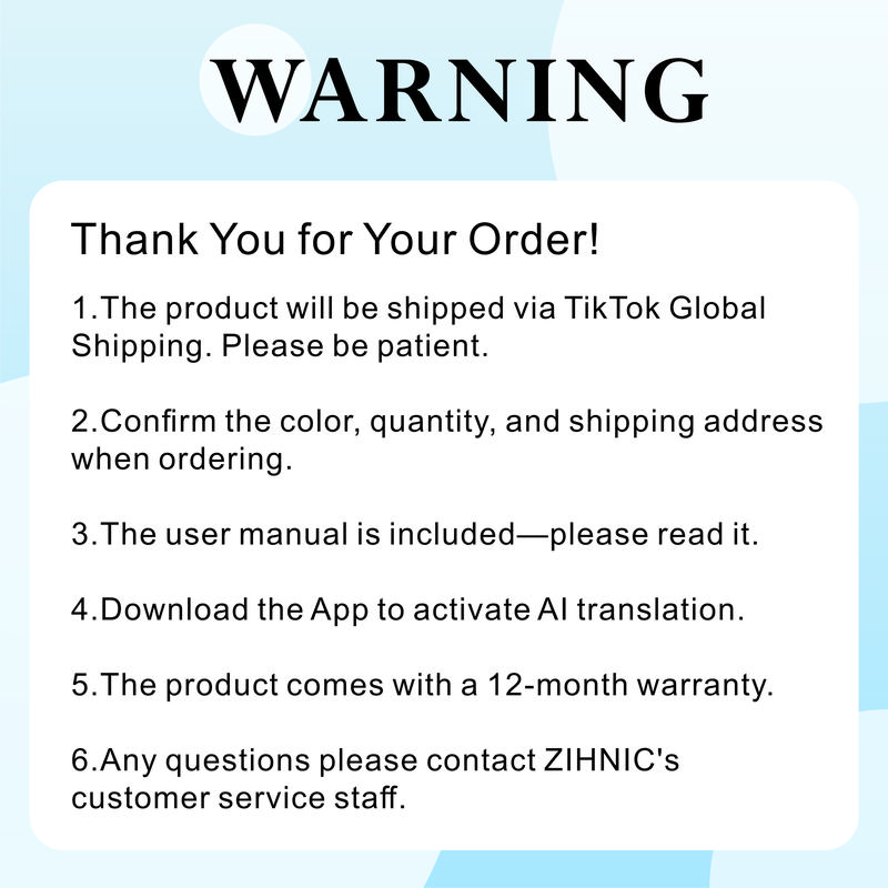 ZIHNIC S05 AI Translation Open-Ear Headphones,Bluetooth V5.4,Wireless OWS On-Ear Earbuds Support 135 Languages, Automatic Translation Earphones With Charging Case Support AI Chat