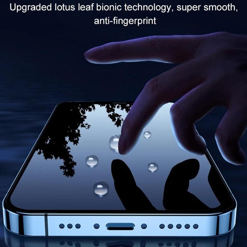 Tempered Glass Phone Privacy Screen Protector for Fall, Anti-spy Phone Screen Protective Film, Shockproof Phone Accessories Compatible With iPhone 7 8 X 11 12 13 14 15 Pro Max 15 Plus, Summer Gift, Back to School Gifts