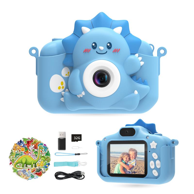 Kids Camera for Girls and Boys, HiMont Digital Camera for Kids with 32GB SD Card, 1080P kids Camera & Selfie Video Camera Suitable for Birthday & Christmas Toy Gift for Kids