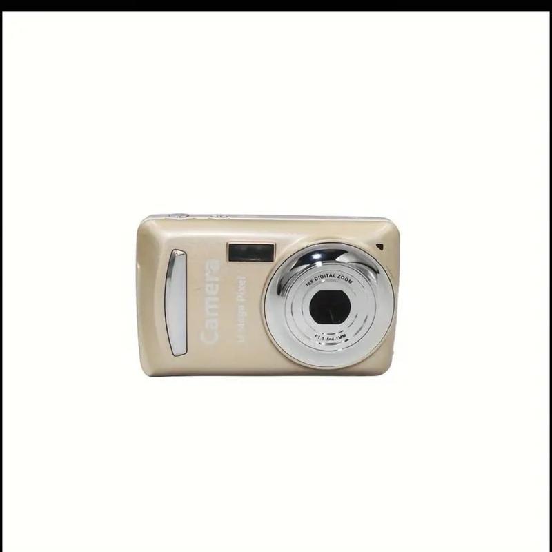 JM-XJ03 1080P HD Digital Toy Camera Home Recorder DV Portable Travel Ultra-thin Toy Camera For Night Scene Portrait, Multi-color Pixels, Battery Not Included