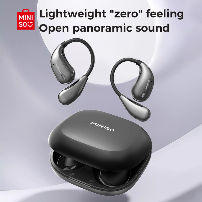 MINISO X33 AI Headphones Open Free Wireless Bluetooth Earbuds Translation Bluetooth Earphones For Listening To Music & Calling, Support 150 Languages Bluetooth Translation Wireless Headphones