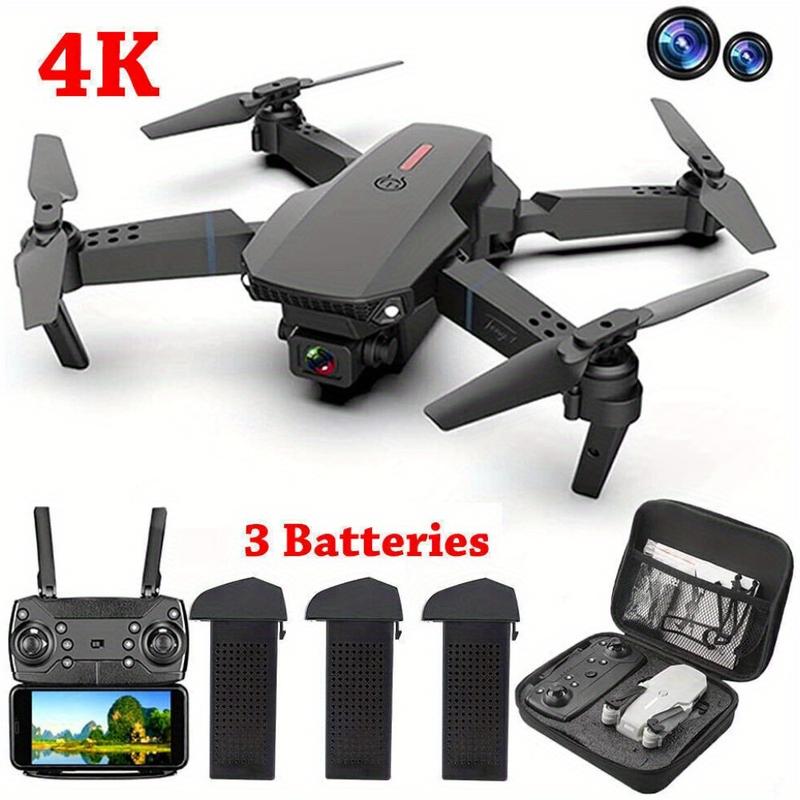 Quadcopter Drone - 4K HD Wide Angle Dual Camera Fpv Drone with High-Definition Video and Photo Capture