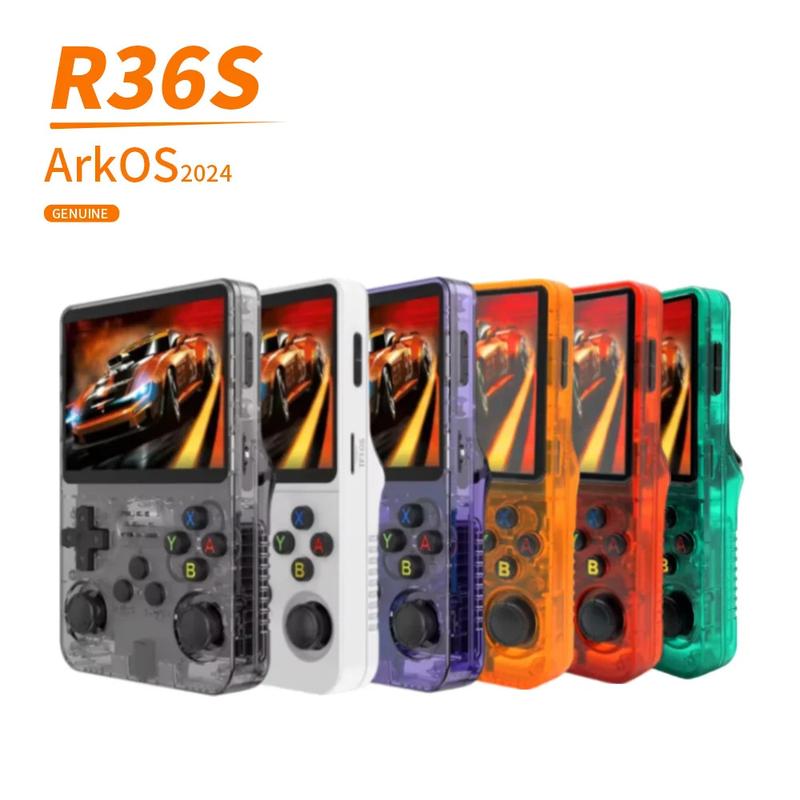 R36S Retro Handheld 3.5 Inch Screen Game Console R35S Open Source Linux System 15000+ Games Portable Video Player R36s Console