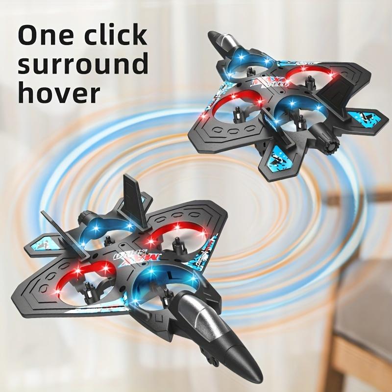 Rechargeable Drone with Altitude Control, Quadcopter for Beginners, Indoor Outdoor Toy, Fighter Jet Gift for Boys and Girls, Christmas, Halloween, Thanksgiving