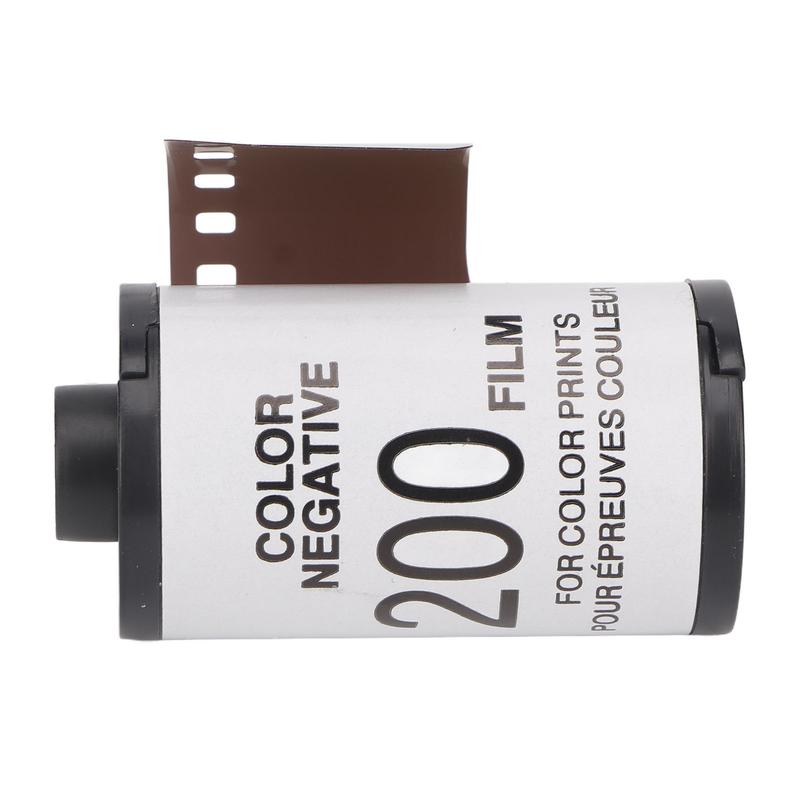 8 Rolls 35mm ISO200 High Definition Color Film for Photography Wide Exposure High Contrast