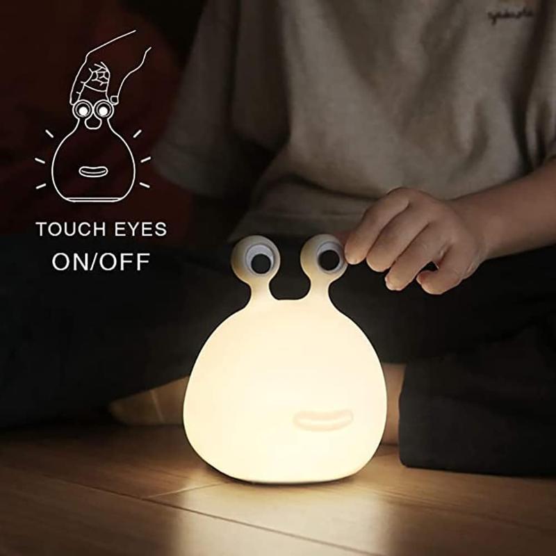 Night Light, silicone lamp for kids USB rechargeable cute animal lamps timer setting Safe Bedside lamp portable LED lamps for breastfeeding dorm room decor for Christmas gift baby kids girls teens