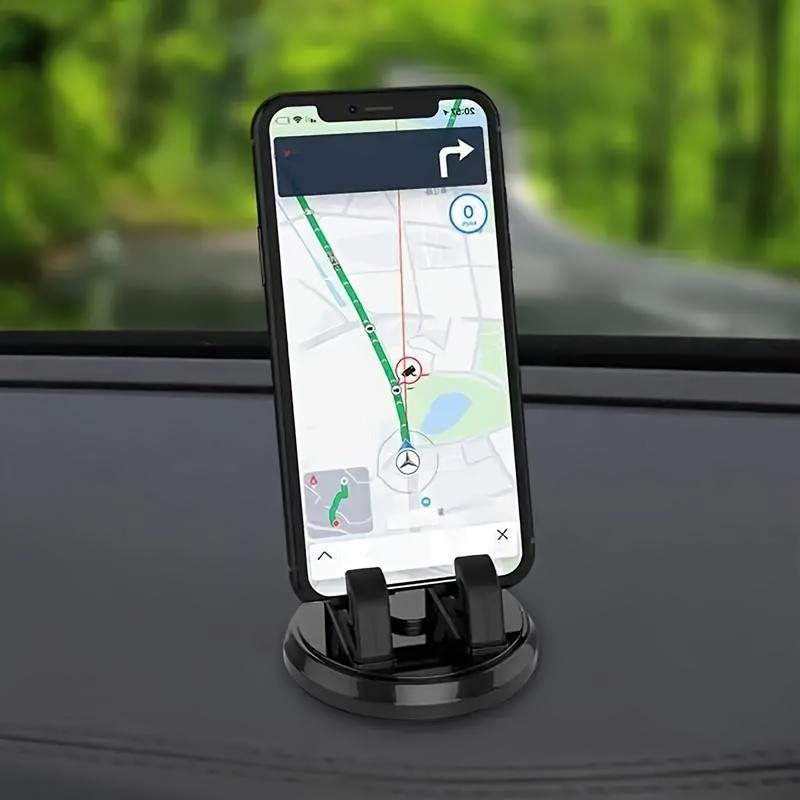 360 Degree Rotatable Car Phone Holder, Non-slip Car Dashboard Phone Mount, Universal Car Interior Accessories for Most Smartphones