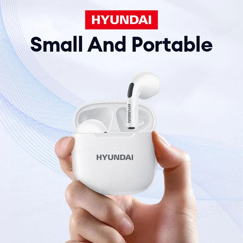 HYUNDAI HY T02 TWS  Bluetooth Translation Earphones Support 75 Languages Face-to-Face& Simultaneous ,Video Voice Real Time Translation Headphone Support Playing Music&Phone Calls Wireless Earbuds