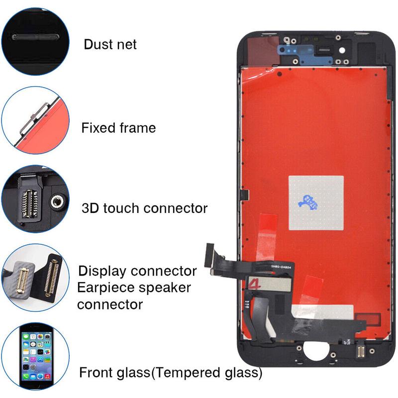 For iPhone 8 7 6S Plus LCD Touch Display Screen Digitizer Replacement   Tool Lot