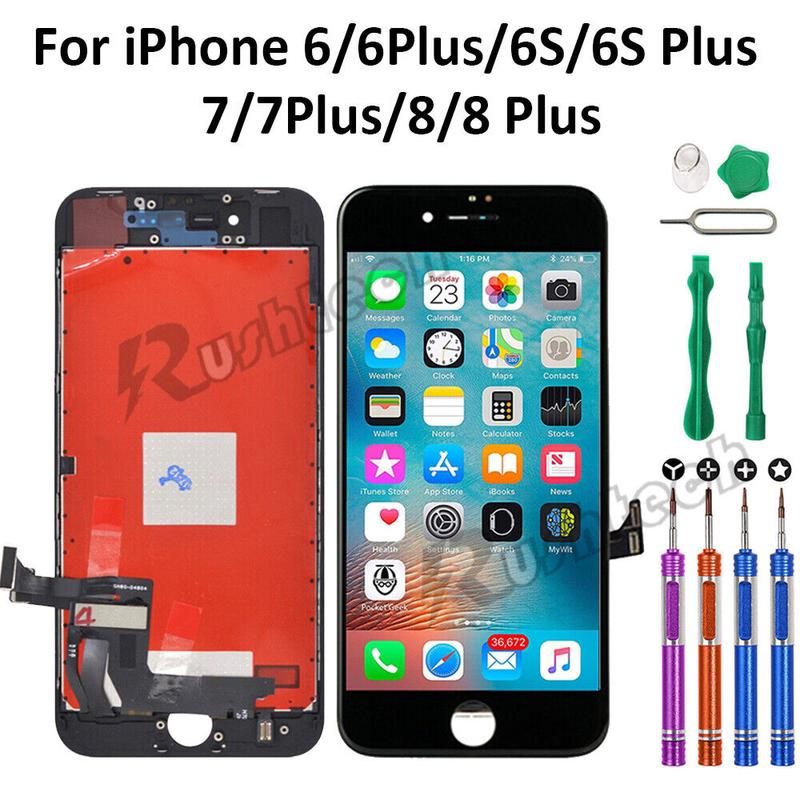 For iPhone 8 7 6S Plus LCD Touch Display Screen Digitizer Replacement   Tool Lot