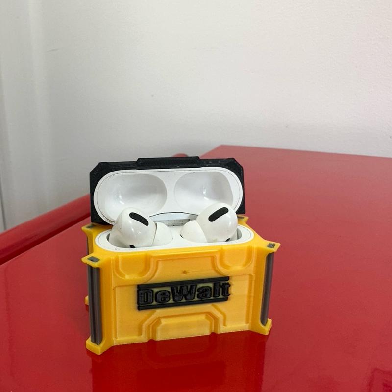 DeWalt Inspired Electronics Case | 3D Printed Case for headphones | Accessories | Audio