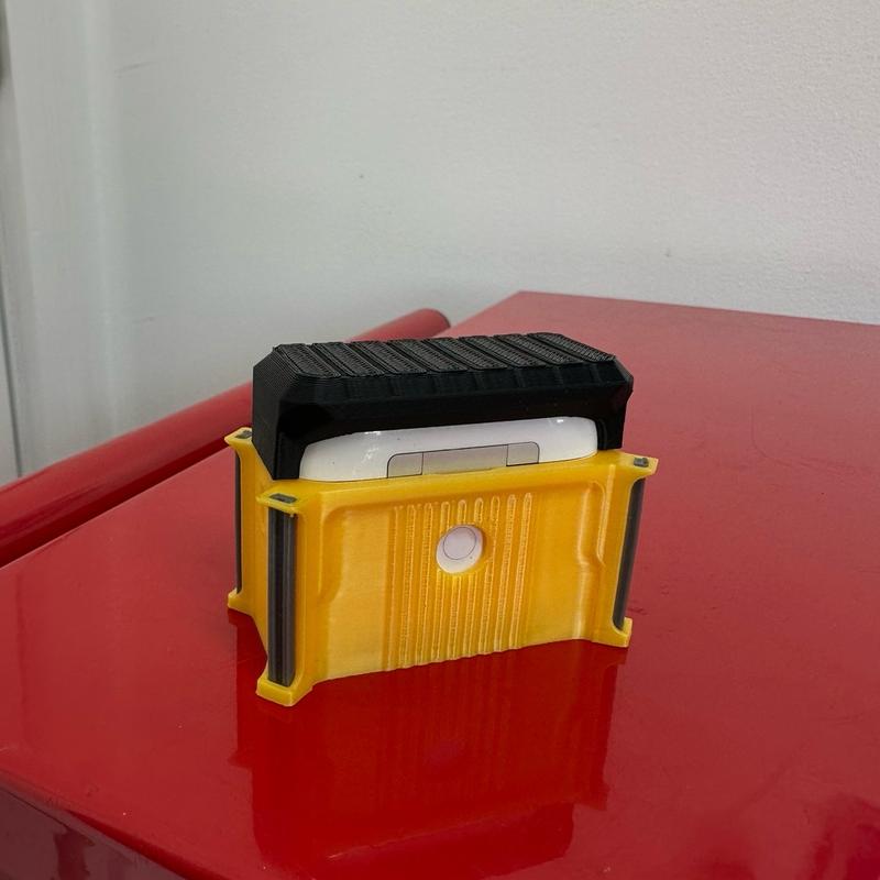 DeWalt Inspired Electronics Case | 3D Printed Case for headphones | Accessories | Audio