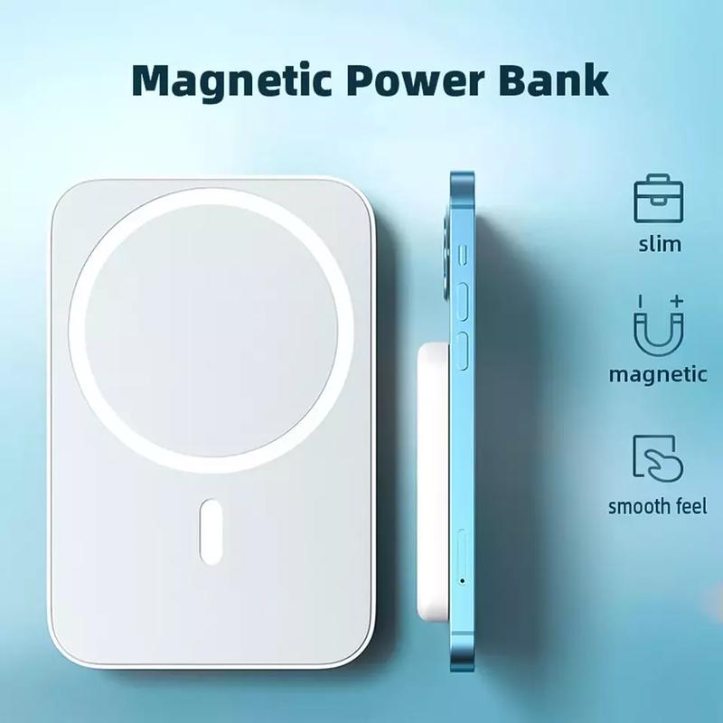 Magnetic Power Bank , 20000mAh 100000mAh Wireless Portable Charger with USB-C Cable, Battery Pack Only Compatible with iPhone 15 15 Plus 15 Pro 15 Pro Max, iPhone 14 13 12 Series