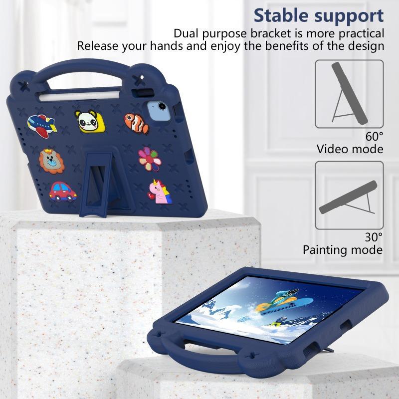 Tablet Case with Foldable Stand, 1 Count Cute Cartoon Pattern Tablet Protective Cover, Tablet Protector for iPad Mini 1 2 3 6 iPad Air Pro 11 13