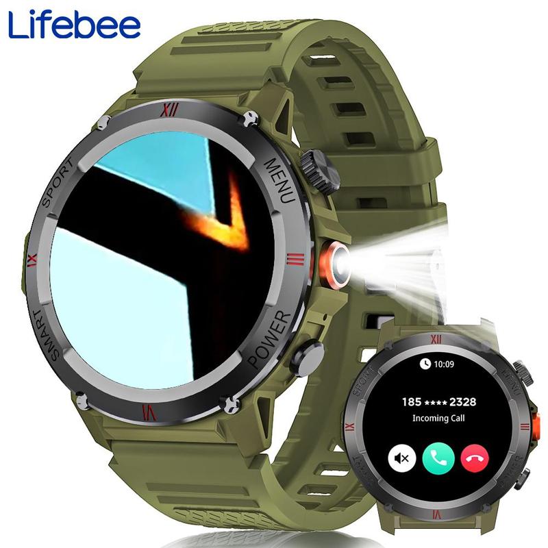 LIFEBEE Multifunctional Smart Watch, Fashion Digital Watch with LED Strong Light, IP68 Waterproof Sports Watch with Multiple Sports Modes for Men & Women