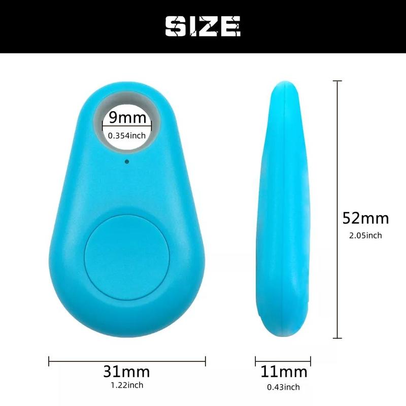 Small Wireless BT5.0 Smart Tracker, Anti Lost Key Finder, Portable Mini GPS Tracker, Compact Pet Tracker, Key Tracking Alarm Locator, Smart & Wearable Devices