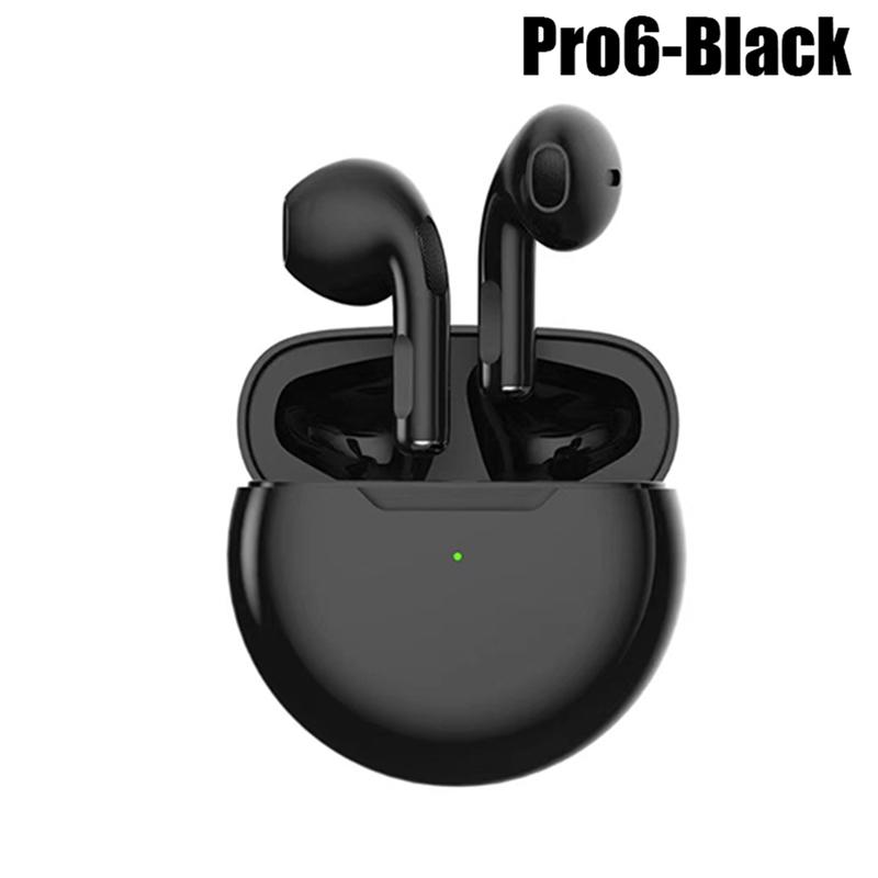 Original Air Pro 6 TWS Wireless Bluetooth Headset 5.3 Headphone Mini Earphone with Mic Charging Box for Xiaomi iPhone Earbuds Audio Chargeable Electronic Audio Chargeable Audio Chargeable