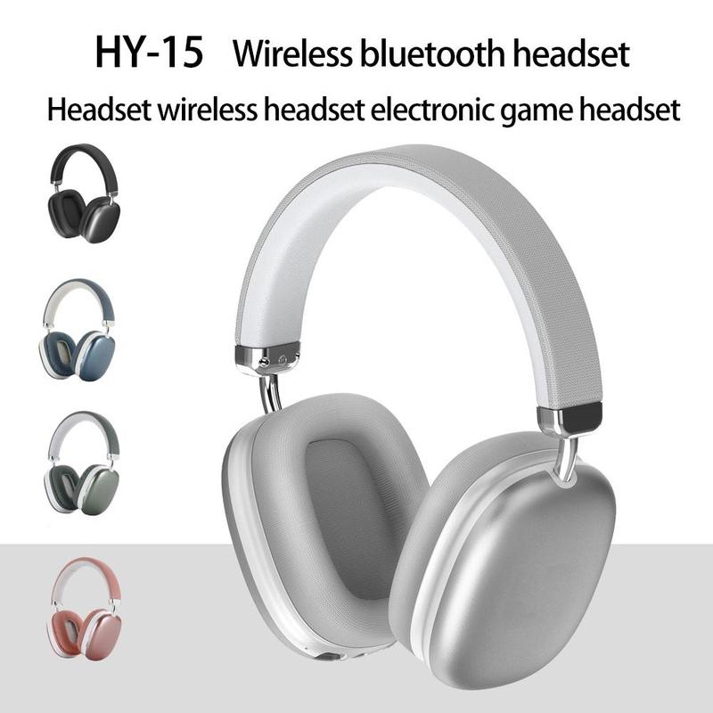 Wireless Over-ear Headphone, HiFi Sound Quality Wireless Headphone, Long Standby Headset for Gaming, Sports, Office