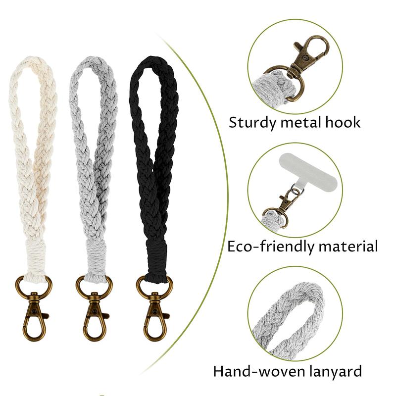 Phone Wrist Strap & Phone Tether Tab Set, Phone Lanyard Set, Anti-lost Phone Chain for Women & Men, Phone Decoration Accessories