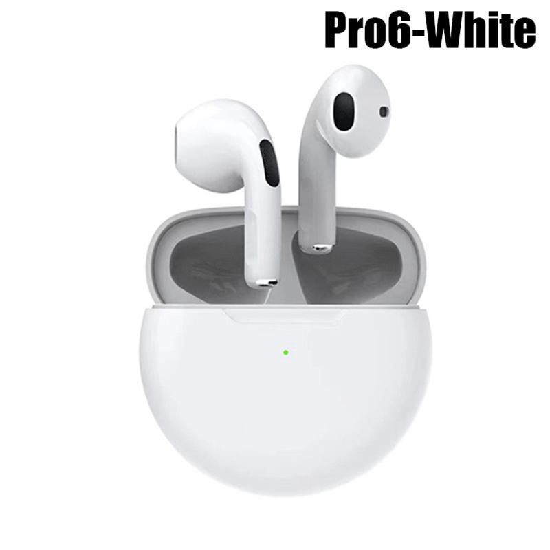 Original Air Pro 6 TWS Wireless Bluetooth Headset 5.3 Headphone Mini Earphone with Mic Charging Box for Xiaomi iPhone Earbuds Audio Chargeable Electronic Audio Chargeable Audio Chargeable