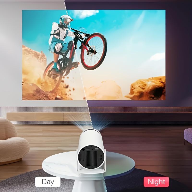 Sharp Display, Ultra-portable 4K Mini Projector - Smart WiFi And Wireless, Adjustable Screen, 180° Rotation, USB Powered - Perfect For Home Entertainment