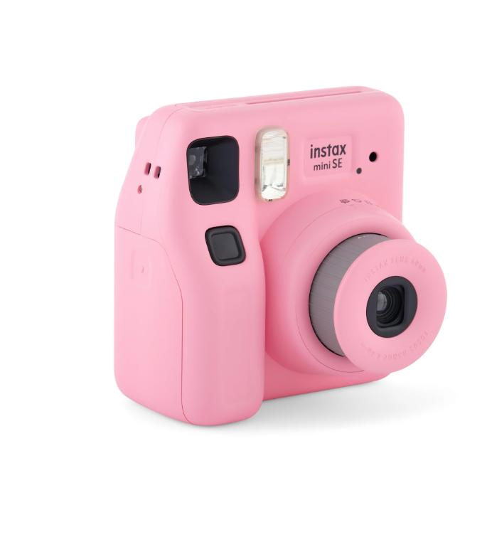 Fujifilm instax Mini SE Instant Camera with Bonus 10 pack Mini Film, Pink