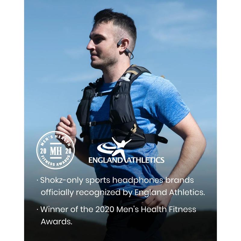 Shokz OpenRun Mini Bone Conduction Waterproof Bluetooth Headphones