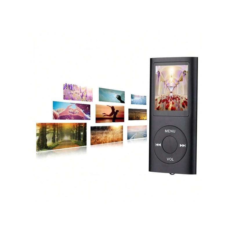 LIUHUAIHAO 1.8-inch Mp3 Player Music Playing with Fm Radio Video Ebook Player Rechargeable Battery