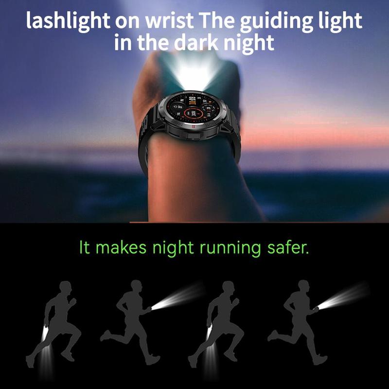 LIFEBEE Multifunctional Smart Watch, Fashion Digital Watch with LED Strong Light, IP68 Waterproof Sports Watch with Multiple Sports Modes for Men & Women