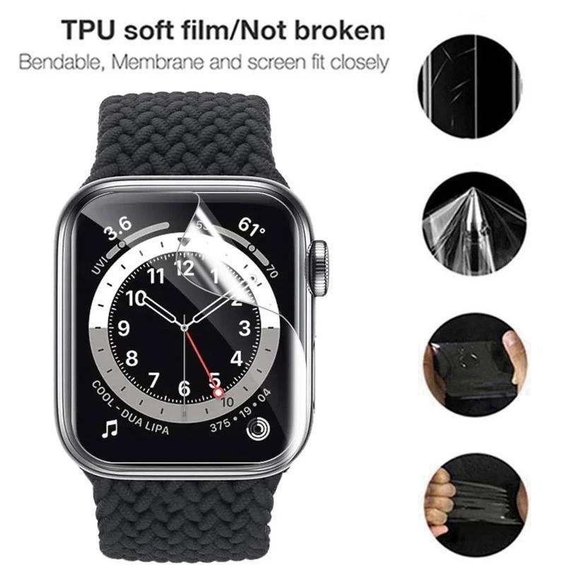 Smart Watch Screen Protector, Anti-scratch Smart Watch Screen Protective Film, HD Clear Smart Watch Accessories for Apple Watch Ultra S9 8 7