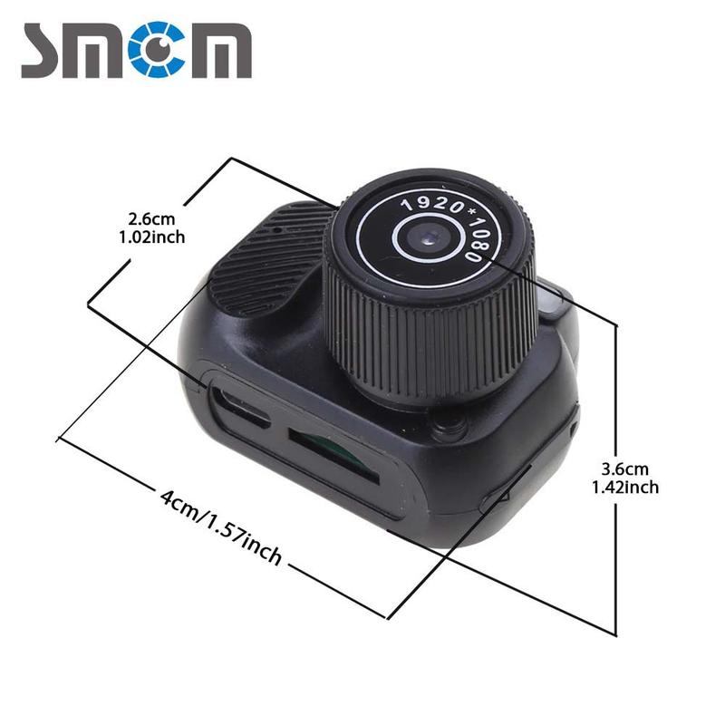 SMCM 1080P Mini Digital Camera, 0.96 Inch Display Camera with 8 Filters, Sports Camera with 32GB TF Card, Gift for Thanksgiving