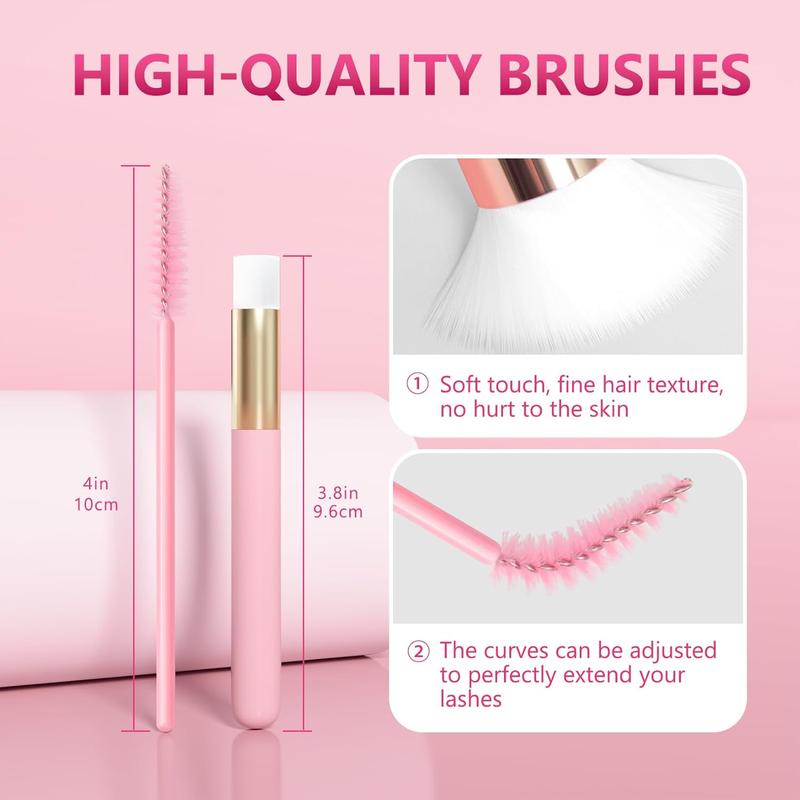 Handheld Lash Fan Mini Portable 3 Speeds Eyelash Fan USB Rechargeable Mini Fan with Makeup Brushes and Mascara Brushes Lash Fan Dryer for Eyelash Extensions for Women Girls Button Charging