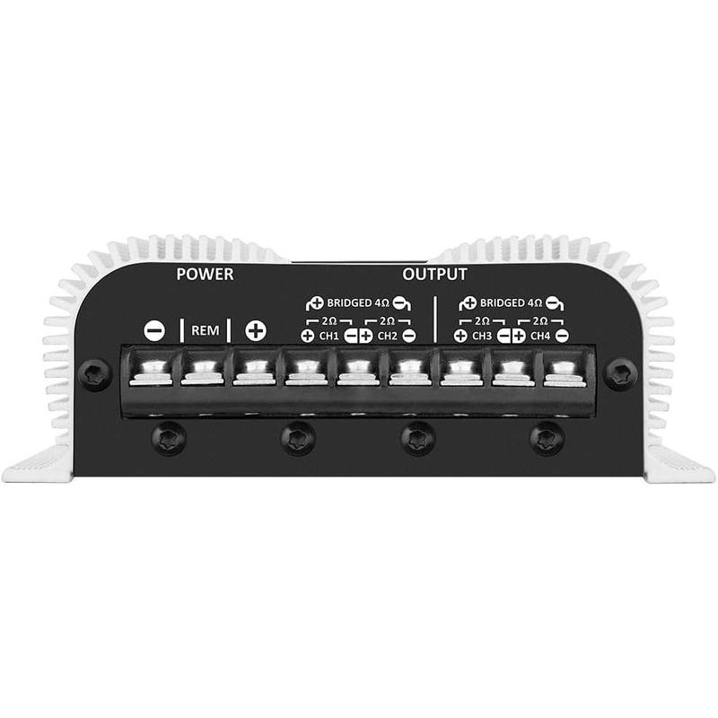 Taramps TS 400x4 400 watts RMS 4 Channels Full Range  Audio Amplifier, 2 Bridged Channels, RCA Input Class D, Output Power, Multichannel Amplifier System, Small - TS400X4