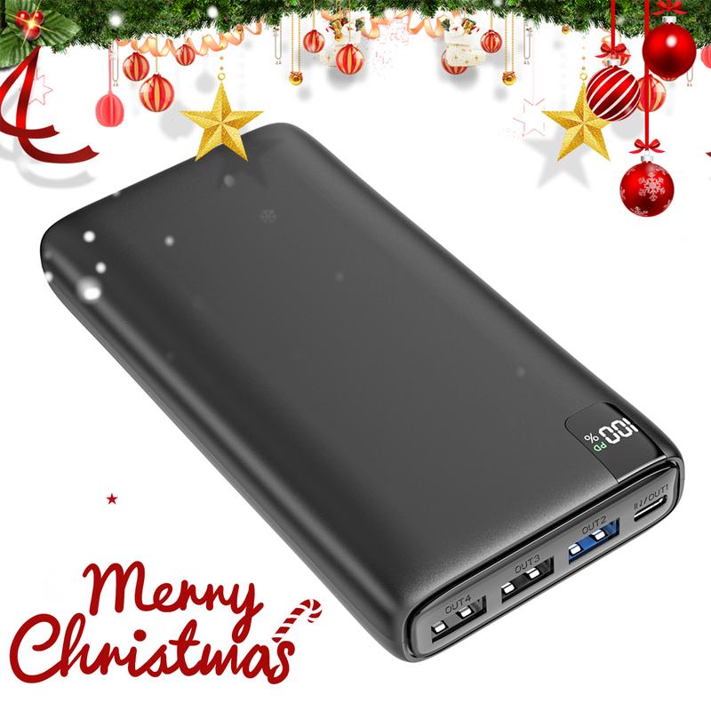 Christmas Gifts - Power Bank 26800mAh Portable Charger, 22.5W Fast Charging Portable Phone Charger PD QC3.0 USB C Battery Pack for iPhone 15 15 Plus 15 Pro 15 Pro Max, iPhone 14 13 Series, Samsung Galaxy, Best Gifts for Christmas