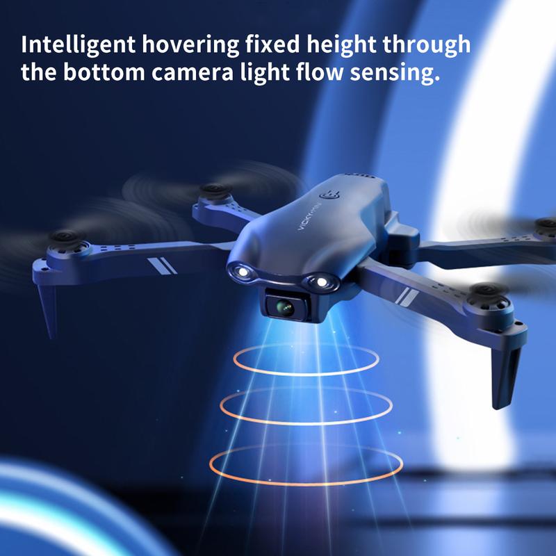 4DRC V13 Mini Drone Dual Camera Quadcopter Beginner Aerial Photography Airplane Equipped with 2 Batteries Children's RC Toys Gift Wifi Image Transmission, 2.4G Remote Control, Easy to Fly, Aerial Roll, One Key Takeoff and Landing rc drone Accessories