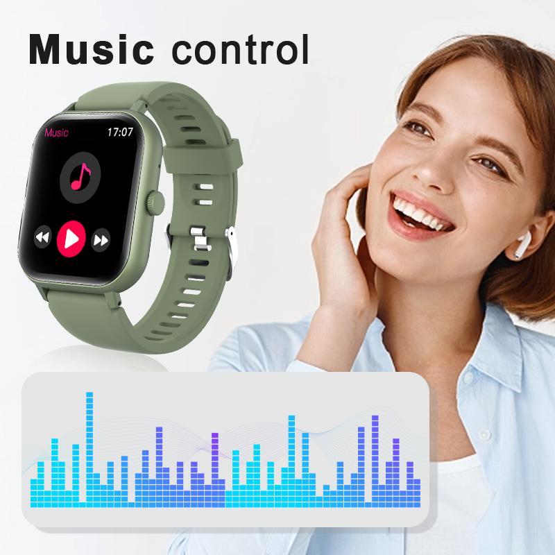 Multifunctional Smart Watch, Fashion Digital Watch with Heart Rate Monitoring and Sleep Tracking, Sports Watch for Men & Women