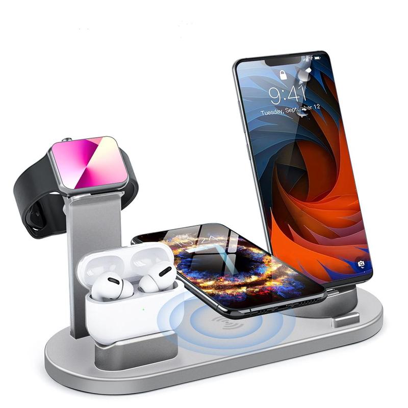 Wide Application Wireless Charger, Portable Phone Charging Stand, Multi-Function Wireless Charging Station for Cellphone, Portable Charger