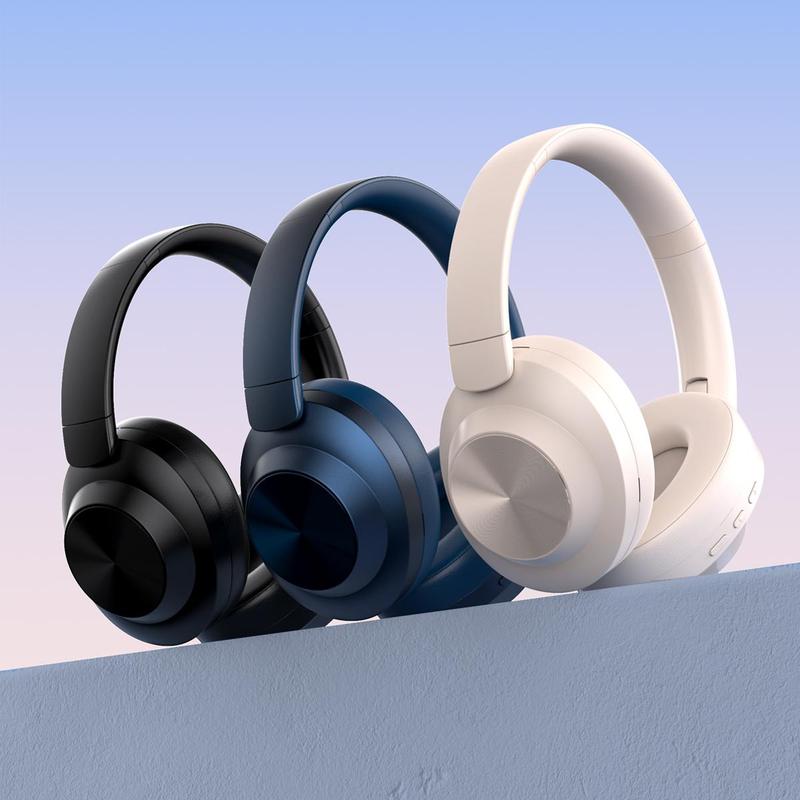 Over-ear Wireless Headphones, Foldable Rotatable Earbuds with Built-in Microphone, Long Standby Noise Canceling Headphones Gaming Headset for Mobile Phone, Travel Gadgets 2024