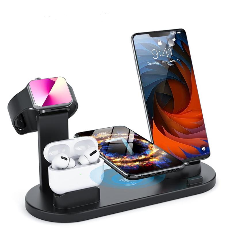 Wide Application Wireless Charger, Portable Phone Charging Stand, Multi-Function Wireless Charging Station for Cellphone, Portable Charger