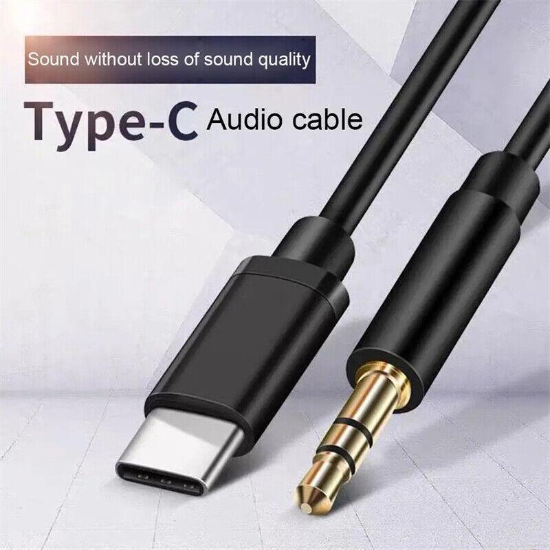 For IPhone 15 Pro Max 15 Plus 8 Pin to 3.5mm AUX Audio Car Adapter Cord Cable