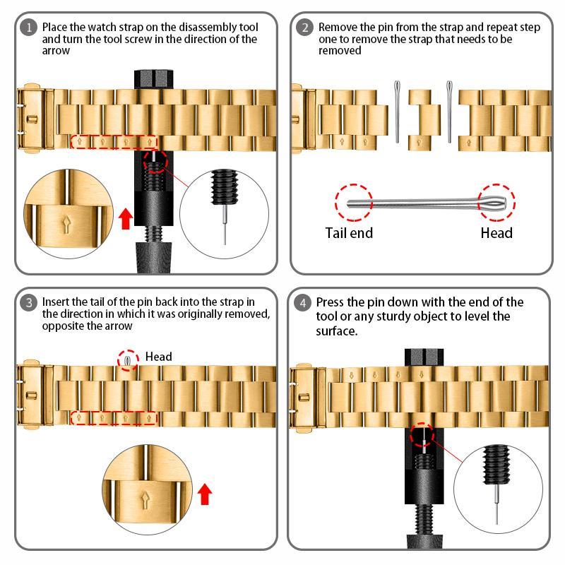 Watch Band with Protective Case, Fashionable Watch Band & Watch Case for Men & Women, Smart Watch Accessories Compatible with Apple Watch Series