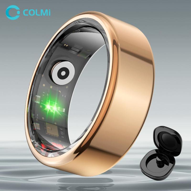 Multifunctional Smart Ring, 1 Count Waterproof Smart Ring with Charging Case, Fashionable Lightweight Sports Ring for Men & Women