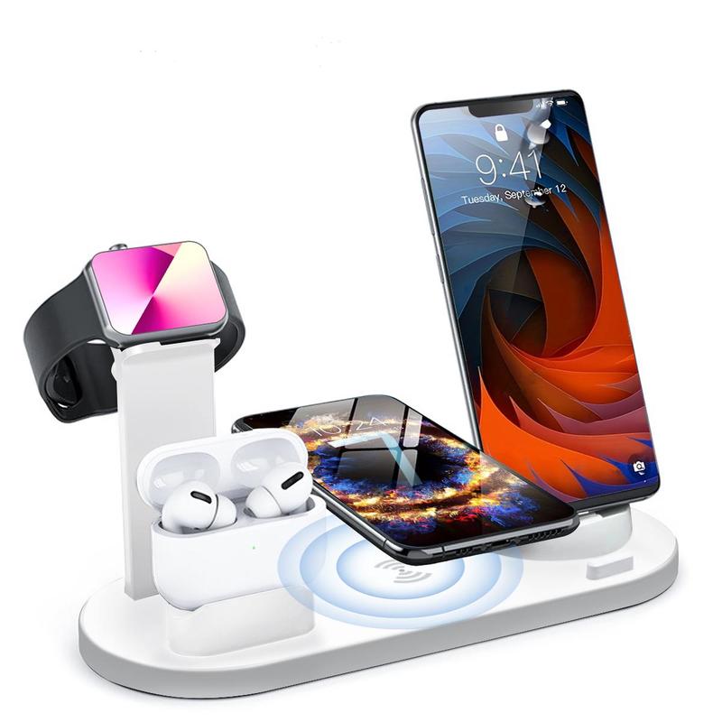 Wide Application Wireless Charger, Portable Phone Charging Stand, Multi-Function Wireless Charging Station for Cellphone, Portable Charger