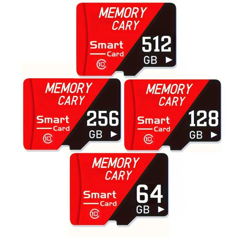 High-speed Memory Card, 1 Count 64GB 128GB 256GB 512GB Memory Card, Replaceable Secure Memory Card for Smartphone Tablets Cameras