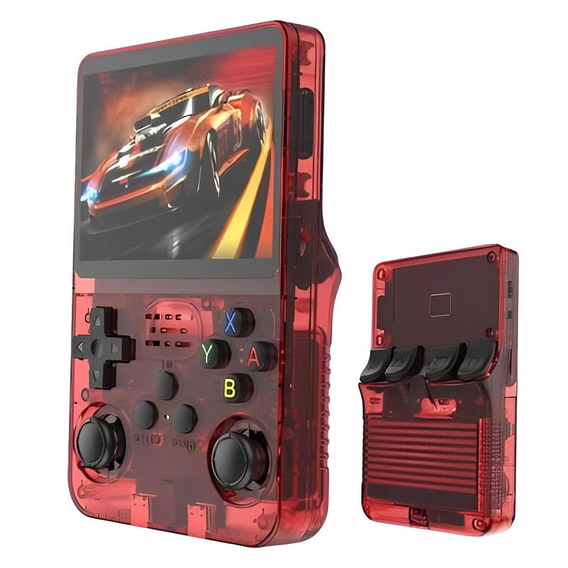 Retro Handheld Game Console, Portable Rechargeable Game Console with Game Stick, Linux System Game Console, Ideal Gift for Game Enthusiasts