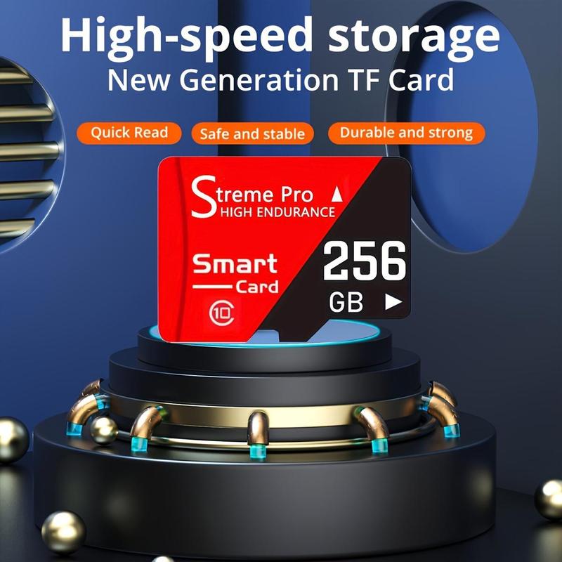 512GB 256GB 128GB High Speed Storage Card, 1 Count Camera Smart Card, Easy To Use Camera Memory Card, Suitable for Tablet, Camera & Phone