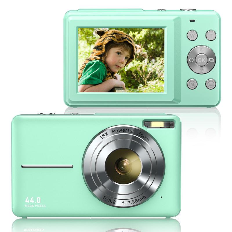 Digital Camera for Fall Gift, Portable FHD 1080P Digital Cameras, Compact Small Vintage Camera for Vlogging, Photography & Video, Point & Shoot Camera Electronics, Point Shoot Digital Camera, Vlogging Camera Electronics, Digital Camera