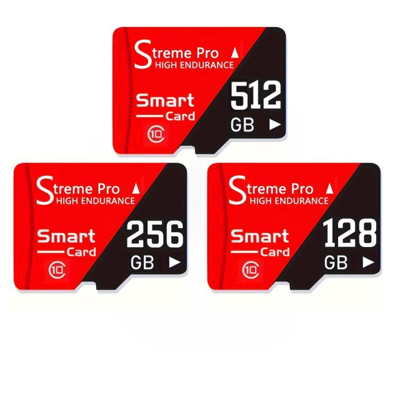 512GB 256GB 128GB High Speed Storage Card, 1 Count Camera Smart Card, Easy To Use Camera Memory Card, Suitable for Tablet, Camera & Phone