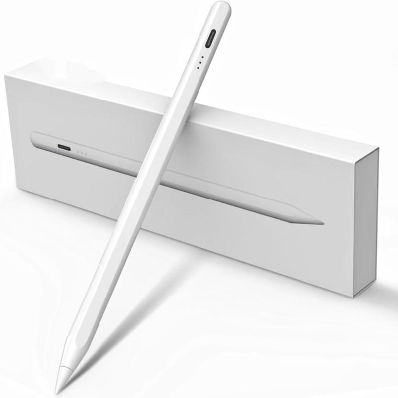 Stylus Pen for iPad with Palm Rejection, Apple Pencil 2nd Generation,Fast Charge Active Pencil Compatible with iPad 6-10,iPad Pro11&12.98 inch,iPad Air3 4 5,iPad mini5 6 Gen-White,Tilt Sensitivity,Electronic pen