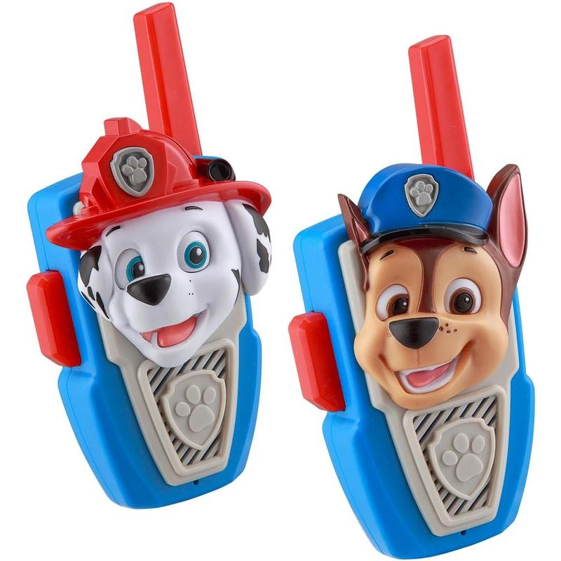 PAW Patrol Walkie Talkies - Set of 2 Kids Walkie Talkies Chase and Marshall – Excellent Walkie Talkies for Toddlers